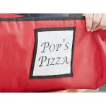 CaterGator Dash Insulated Pizza Delivery Bag Red Soft-Sided Heavy-Duty Nylon 26 1/2