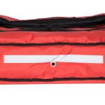 CaterGator Dash Insulated Pizza Delivery Bag Red Soft-Sided Heavy-Duty Nylon 26 1/2
