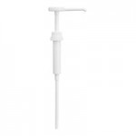 Choice 0.25 oz. Syrup Pump for Most 700 mL, 750 mL, and 1 Liter Bottles