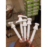 Choice 0.25 oz. Syrup Pump for Most 700 mL, 750 mL, and 1 Liter Bottles
