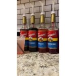 Choice 0.25 oz. Syrup Pump for Most 700 mL, 750 mL, and 1 Liter Bottles