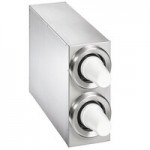 Vollrath K58822-A Stainless Steel 1-Slot Vertical 8 - 44 oz. Countertop Cup Dispenser Cabinet with 1 LidSaver® 3 Dispenser Vollrath K58822-A Stainless Steel 1-Slot Vertical 8 - 44 oz. Countertop Cup Dispenser Cabinet with 1 LidSaver® 3 Dispenser