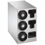 Vollrath K58822-A Stainless Steel 1-Slot Vertical 8 - 44 oz. Countertop Cup Dispenser Cabinet with 1 LidSaver® 3 Dispenser Vollrath K58822-A Stainless Steel 1-Slot Vertical 8 - 44 oz. Countertop Cup Dispenser Cabinet with 1 LidSaver® 3 Dispenser