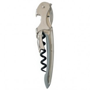 Franmara 3166-26 Murano Waiter's Corkscrew with Translucent Clear Handle