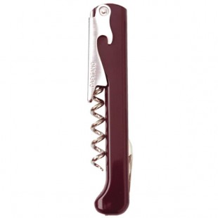 Franmara 2016-03 Capitano Customizable Waiter's Corkscrew with Burgundy Plastic Handle