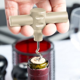Franmara Beige Customizable Plastic Pocket Corkscrew 3008-29