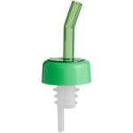 Choice Red Screened Liquor Pourer with Black Collar - 12/Pack Choice Red Screened Liquor Pourer with Black Collar - 12/Pack
