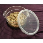 Cambro 1 Qt. Translucent Round Polypropylene Food Storage Container Seal Cover