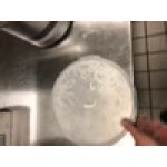 Cambro 1 Qt. Translucent Round Polypropylene Food Storage Container Seal Cover