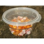 Cambro 1 Qt. Translucent Round Polypropylene Food Storage Container Seal Cover