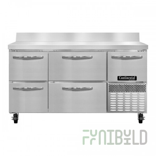 Continental Refrigerator FA60NBS-D 60