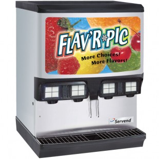 Servend 2705663 FRP-250 Flav'R Pic Ice / Beverage Dispenser Servend 2705663 FRP-250 Flav'R Pic Ice / Beverage Dispenser
