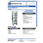 Beverage-Air HBR19HC-1-G 27 1/4