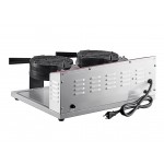 Estella WBMX2A Double Belgian Waffle Maker with Honeycomb Waffle Plate - 120V, 1,820W