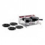 Estella WBMX2A Double Belgian Waffle Maker with Honeycomb Waffle Plate - 120V, 1,820W