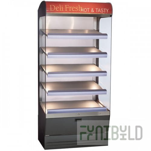 Alto-Shaam HSM-36/5S Reach-In Heated Display Case - 230V