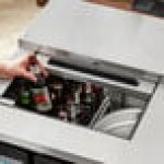Avantco UDD-3-CT-8 Black Kegerator / Beer Dispenser with (2) Quadruple Tap Tower and Club Top - (3) 1/2 Keg Capacity Avantco UDD-3-CT-8 Black Kegerator / Beer Dispenser with (2) Quadruple Tap Tower and Club Top - (3) 1/2 Keg Capacity