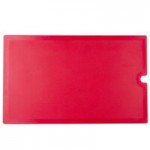 Cambro VBRUHD6158 Hot Red 6' Versa Ultra Food / Salad Bar with Storage and Heavy-Duty Casters