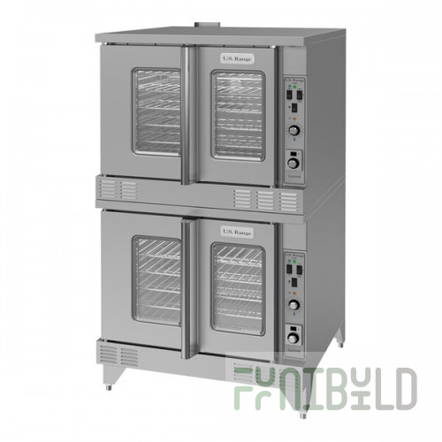 Garland / U.S. Range SUME-200 Summit Series Double Deck Full Size Electric Convection Oven - 208V, 1 Phase, 20.8 kW
