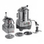AvaMix Goliath Combination Food Processor with 8 Qt. Stainless Steel Bowl, Continuous Feed, and 2 Discs - 2 hp