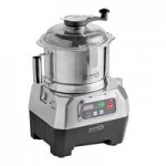 AvaMix Goliath Combination Food Processor with 8 Qt. Stainless Steel Bowl, Continuous Feed, and 2 Discs - 2 hp