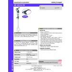 Robot Coupe MP450XLFW Turbo Variable Speed Immersion Blender with 27 Robot Coupe MP450XLFW Turbo Variable Speed Immersion Blender with 27