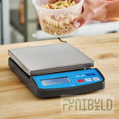 AvaTek PC20 20 lb. Compact Digital Portion Control Scale