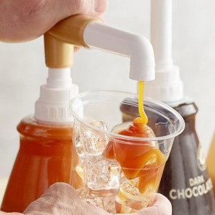 Torani Puremade Caramel Flavoring Sauce 64 fl. oz. - 4/Case