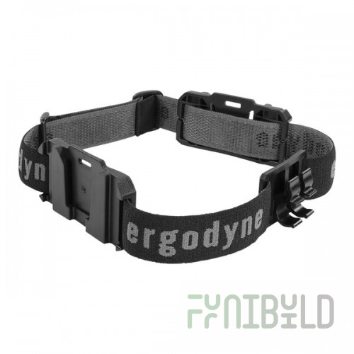 Ergodyne 60292 Skullerz 8980 Headband Light Mount with Fabric Strap for 8978, 8981, 8987, and 8993