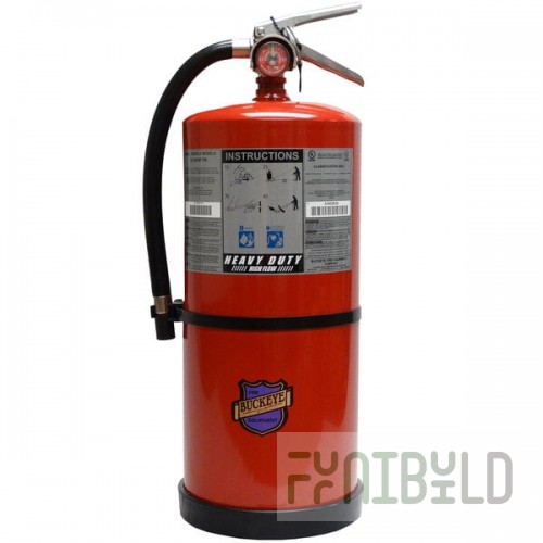 Buckeye 20 lb. Purple K High Flow Heavy Duty Fire Extinguisher - Rechargeable Untagged - UL Rating 60-B:C