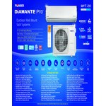 Pioneer Diamante Pro WYT-20 WYT036GLSI20RL High Wall-Mounted Ductless Mini Split AC / Heat Pump System - 19 SEER2, 36,000 BTU, 208-230V Pioneer Diamante Pro WYT-20 WYT036GLSI20RL High Wall-Mounted Ductless Mini Split AC / Heat Pump System - 19 SEER2, 36,000 BTU, 208-230V