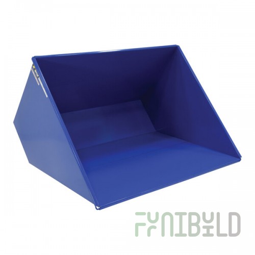 Vestil 3 Cubic Yard Light-Duty Self-Dumping Steel Forklift Hopper D-300-LD - 2,000 lb. Capacity