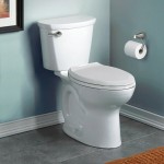 American Standard Cadet PRO 215AA104.020 White Vitreous China Floor-Mount Chair Height Elongated Toilet with High-Efficiency Tank - 1.28 GPF