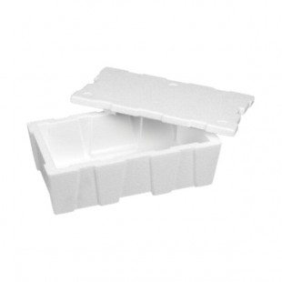 Polar Tech White Insulated Foam Tote Liner / Cooler 20