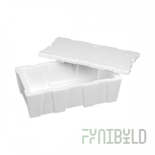 Polar Tech White Insulated Foam Tote Liner / Cooler 20