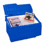 Polar Tech White Insulated Foam Tote Liner / Cooler 20