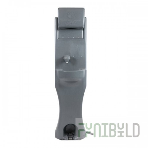 Satellite Industries AgWash 40082 Upright Mobile Hand Wash Station for Portable Restrooms and Showers