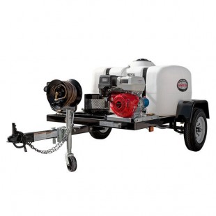 Simpson 1B-95002 49-State Compliant Trailer Pressure Washer with Honda Engine and 150 Gallon Water Tank - 4200 PSI; 4.0 GPM Simpson 1B-95002 49-State Compliant Trailer Pressure Washer with Honda Engine and 150 Gallon Water Tank - 4200 PSI; 4.0 GPM