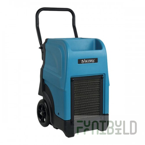 XPOWER Viking CD-90L 145 Pint Portable Commercial LGR Dehumidifier with Automatic Purge Pump and Drainage Hose - 115V