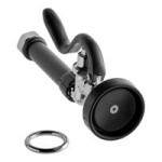 Regency Open Powder-Coated Steel Air / Water Hose Reel with 30' x 1/2