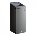 Rubbermaid® 1961628 Configure 33 Gallon Stenni Gray 1 Stream Landfill Indoor Rectangular Trash Can