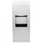 Bobrick B-35639.MBLK TrimLineSeries 3 Gallon Surface-Mounted Trash Can with Matte Black Finish Bobrick B-35639.MBLK TrimLineSeries 3 Gallon Surface-Mounted Trash Can with Matte Black Finish