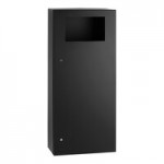 Bobrick B-35639.MBLK TrimLineSeries 3 Gallon Surface-Mounted Trash Can with Matte Black Finish Bobrick B-35639.MBLK TrimLineSeries 3 Gallon Surface-Mounted Trash Can with Matte Black Finish