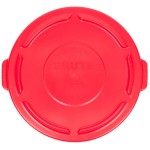 Rubbermaid® FG263100RED BRUTE 32 Gallon Red Round Trash Can Lid Rubbermaid® FG263100RED BRUTE 32 Gallon Red Round Trash Can Lid