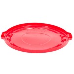Rubbermaid® FG263100RED BRUTE 32 Gallon Red Round Trash Can Lid Rubbermaid® FG263100RED BRUTE 32 Gallon Red Round Trash Can Lid