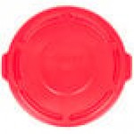 Rubbermaid® FG263100RED BRUTE 32 Gallon Red Round Trash Can Lid Rubbermaid® FG263100RED BRUTE 32 Gallon Red Round Trash Can Lid