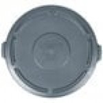 Rubbermaid® FG265400GRAY BRUTE 55 Gallon Gray Round Trash Can Lid