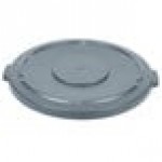 Rubbermaid® FG265400GRAY BRUTE 55 Gallon Gray Round Trash Can Lid
