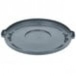 Rubbermaid® FG265400GRAY BRUTE 55 Gallon Gray Round Trash Can Lid
