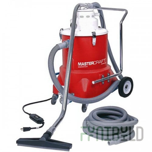 Mastercraft P42010SMP 20 Gallon Pump-Out Wet Vacuum with Tool Kit - 1/3 hp